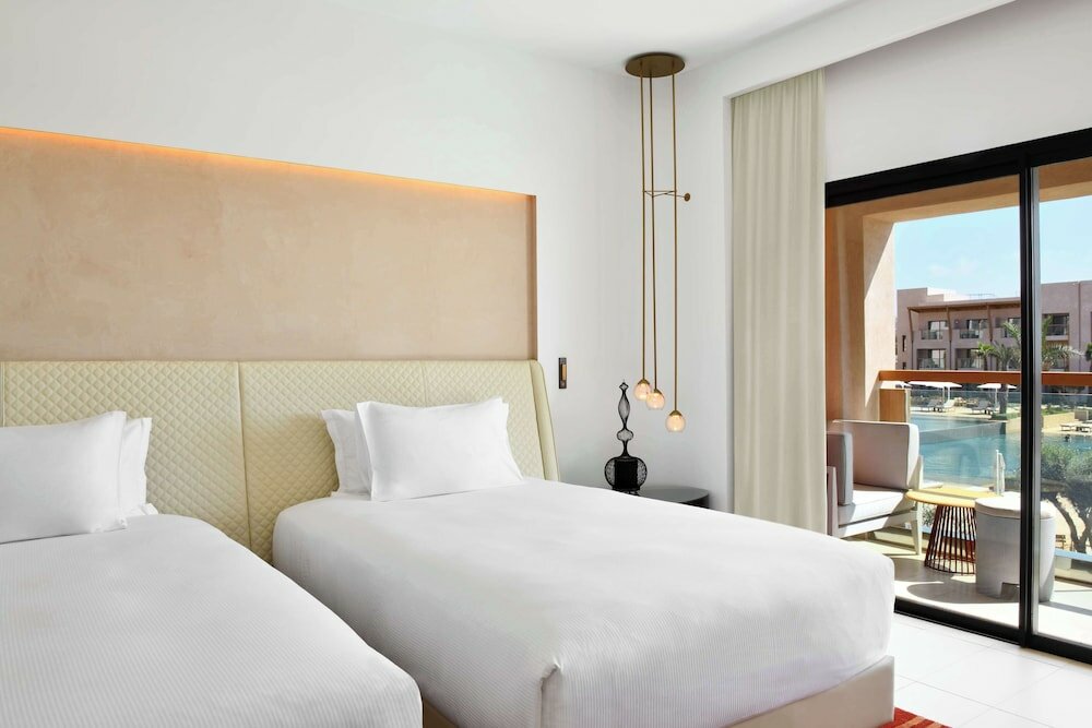 Standard Doppel Familie Zimmer mit Blick auf die Bucht Hilton Taghazout Bay Beach Resort & Spa