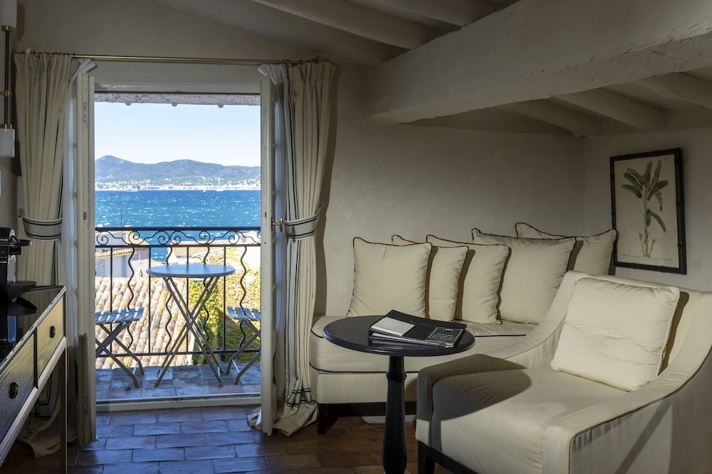 Номер Superior с балконом и с видом на море Le Yaca Saint-Tropez