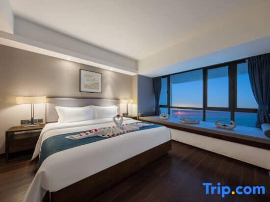 Deluxe Suite 2 Schlafzimmer Doppelhaus mit Meerblick Howard Johnson Sandalwoods Resort Shuangyue Bay Huidong Huizhou
