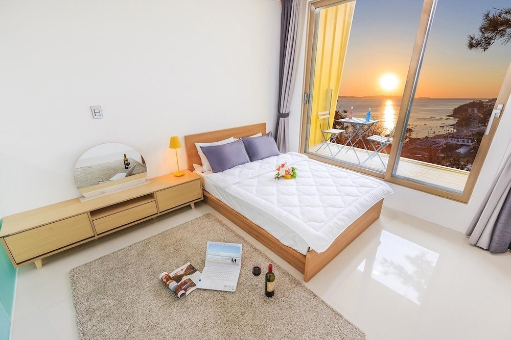 Standard chambre 1 chambre avec balcon Ganghwa Nolang Pension