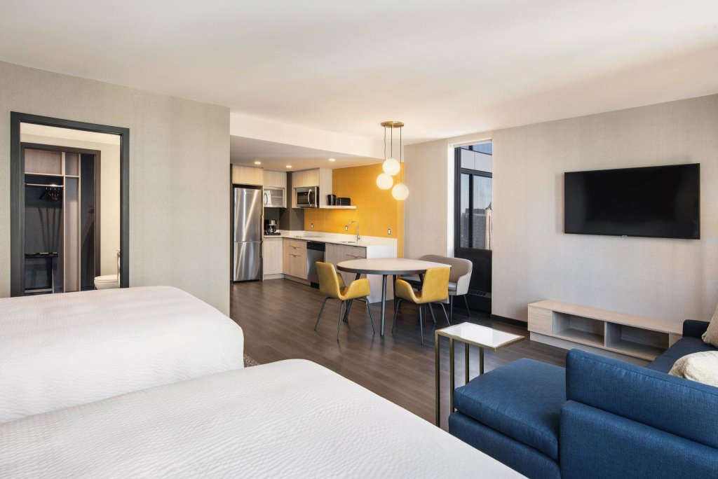 Двухместная студия Residence Inn by Marriott Calgary Downtown/Beltline District
