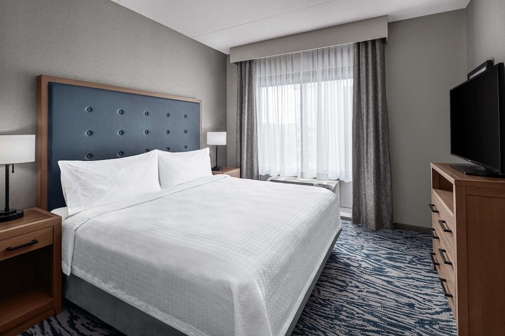 Suite 1 camera da letto Homewood Suites by Hilton Boston Woburn