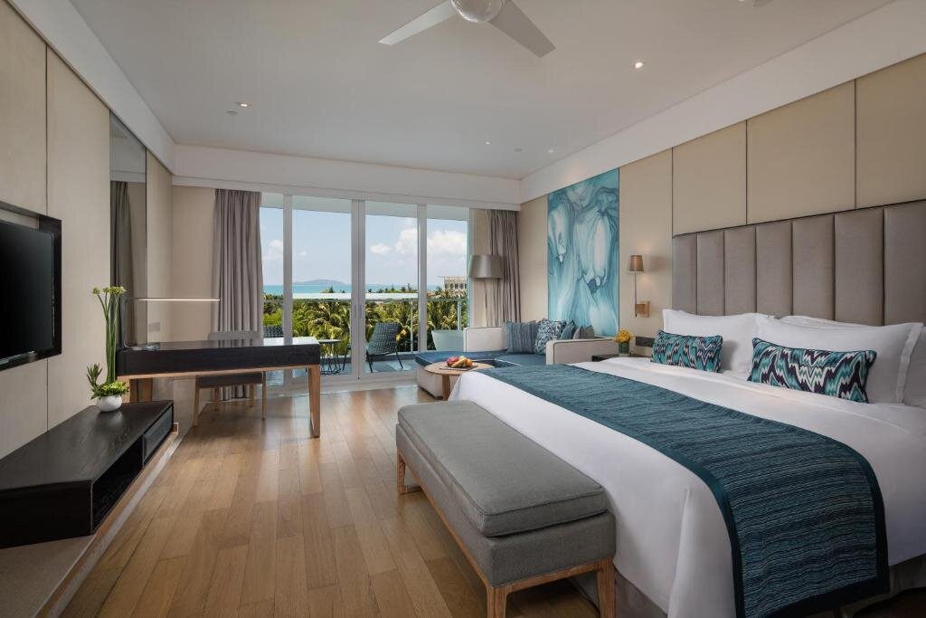 Deluxe Double room with ocean view Wyndham Sanya Bay