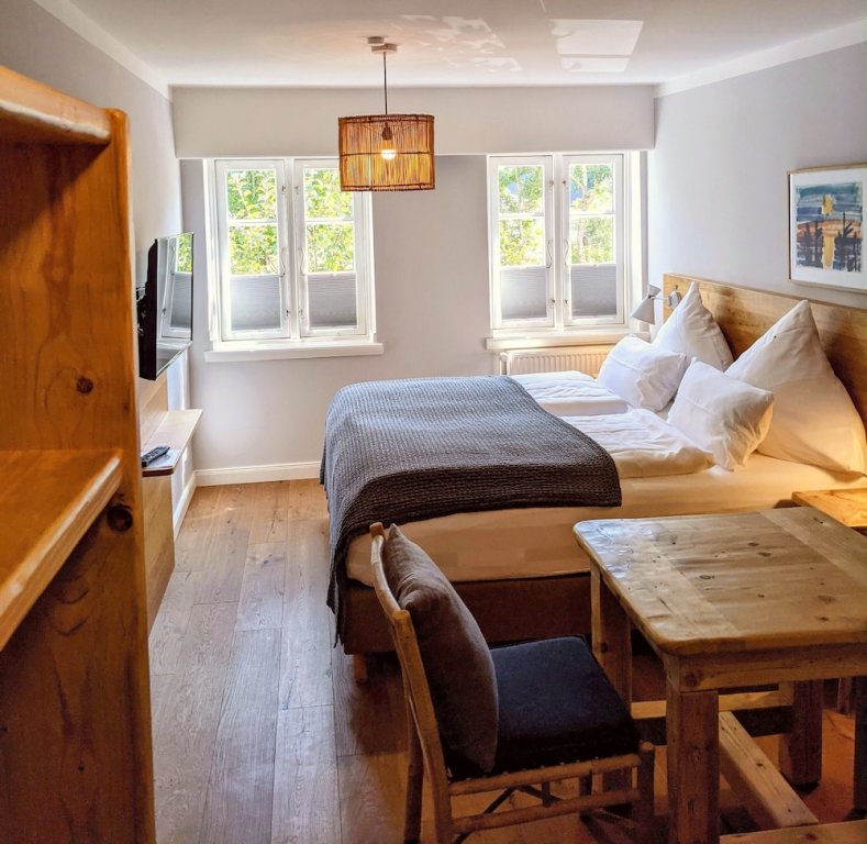 Confort double chambre 1 chambre Vue jardin Tetens Gasthof