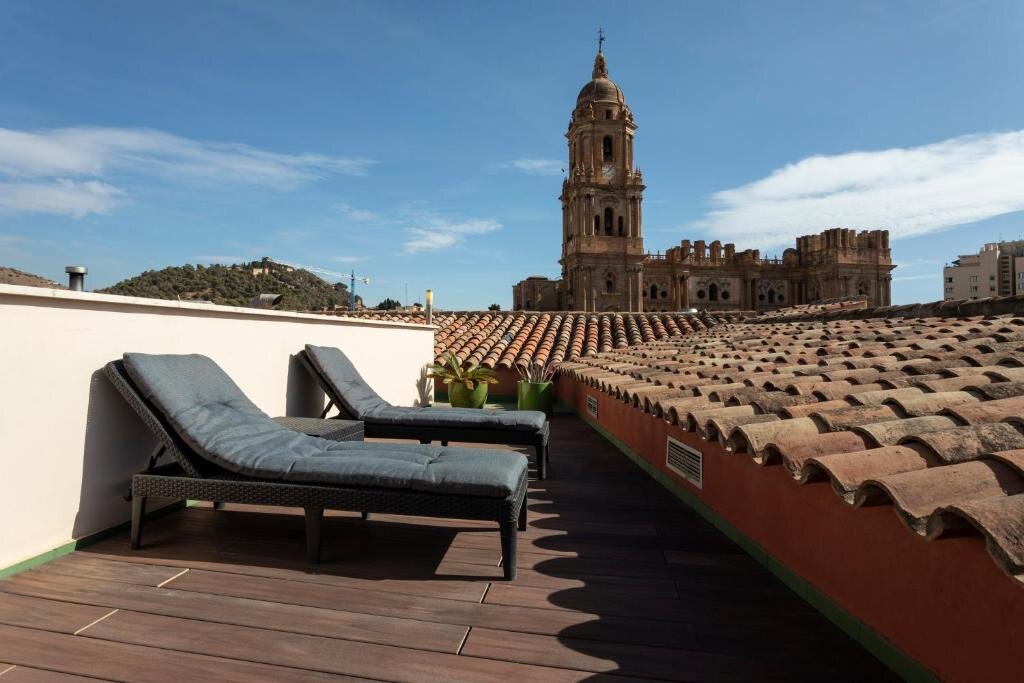 Двухместный номер Terrace Petit Palace Plaza Málaga