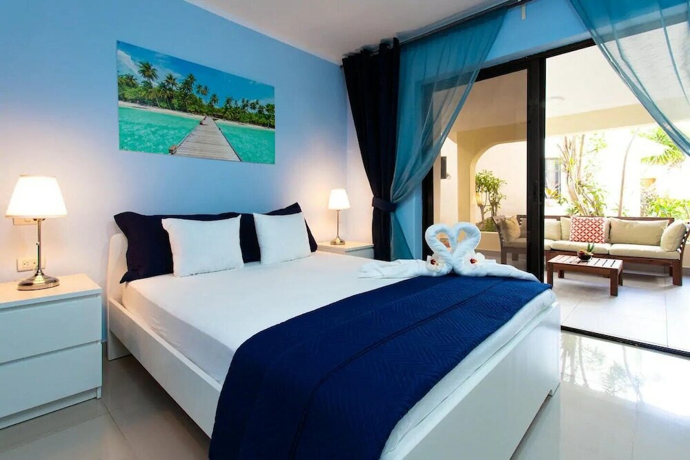 Вилла Deluxe с 2 комнатами с красивым видом из окна Beach Bungalows Los Corales Club & SPA