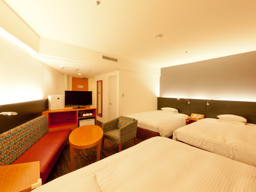 Трёхместный номер Comfort Hotel Nikko Narita