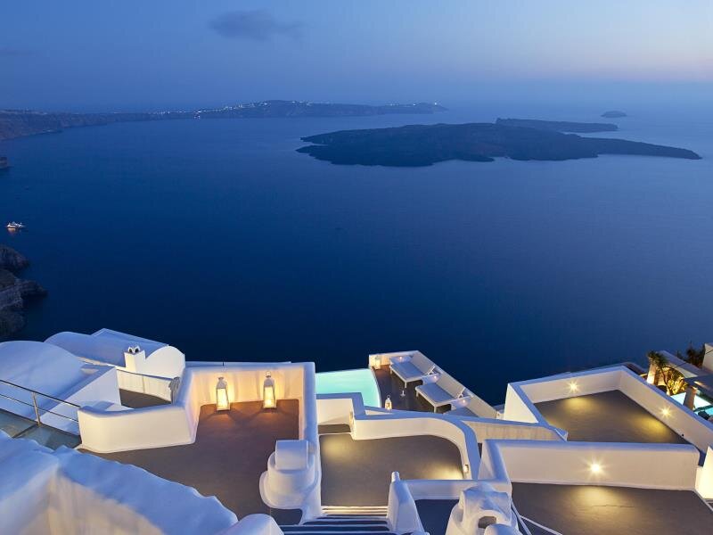 Одноместный полулюкс Katikies Chromata Santorini - The Leading Hotels of the World