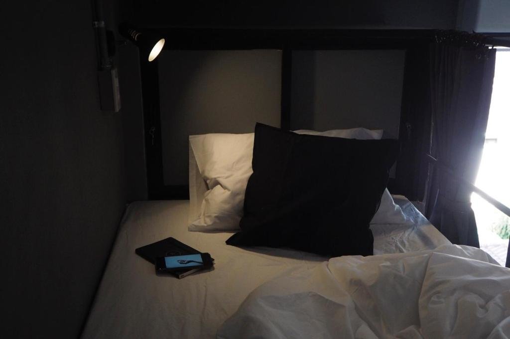 Кровать в общем номере La Malila Hostel