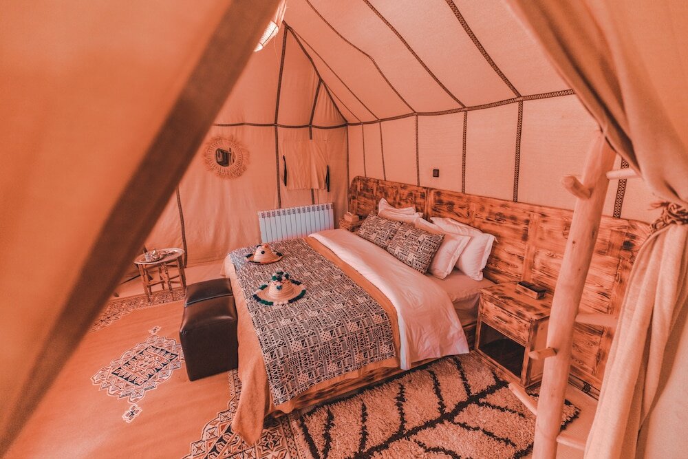 Tenda 3 camere Caravanserai Luxury Desert Camps