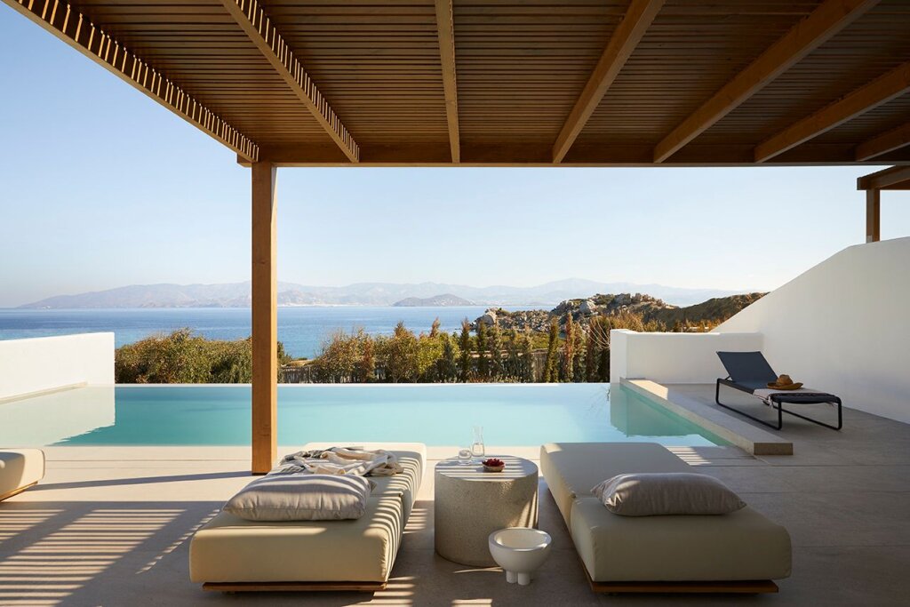 Люкс с видом на море PAROCKS Luxury Hotel & Spa