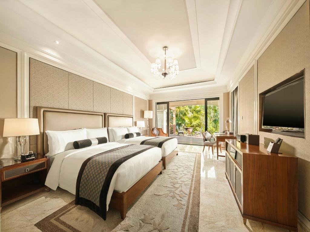 Villa 2 Schlafzimmer mit Gartenblick Wanda Reign Resort & Villa Haitang Bay
