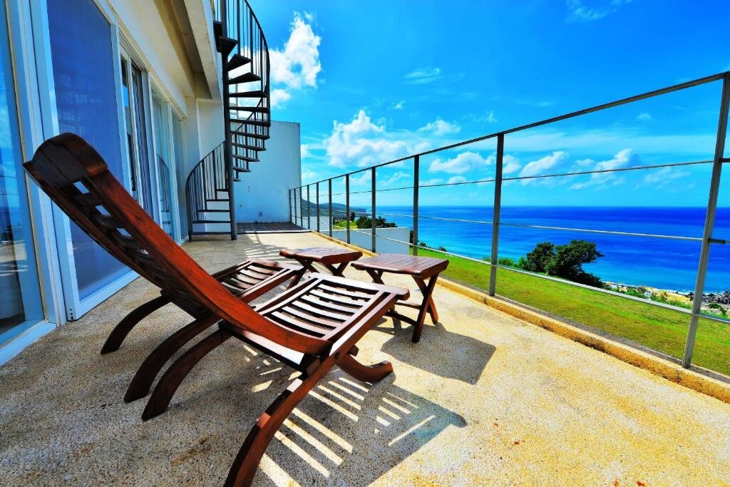 Двухместный номер Deluxe с балконом и с видом на море Kenting Ocean Paradise Resort