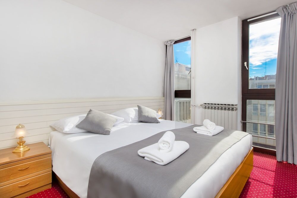 Standard triple chambre Vue sur la ville Hotel Jadran