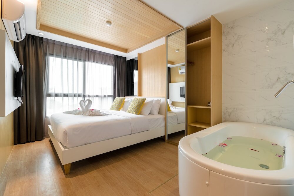 Standard Zimmer 2 Schlafzimmer Doppelhaus mit Balkon Hinn Namm Hotel