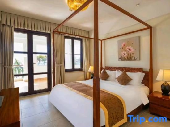 Suite 2 dormitorios con vista al mar Aegean Suites Sanya Yalong Bay Resort
