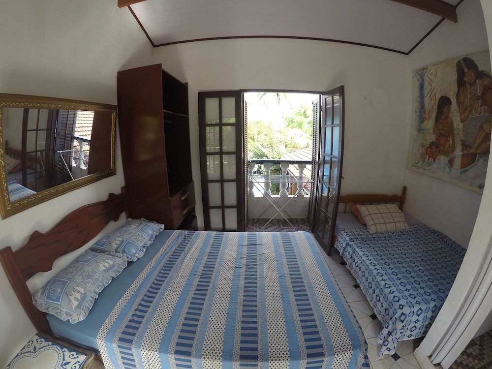 Standard Doppel Zimmer mit eingeschränktem Meerblick Golfinho Tropical Hostel e Pousada