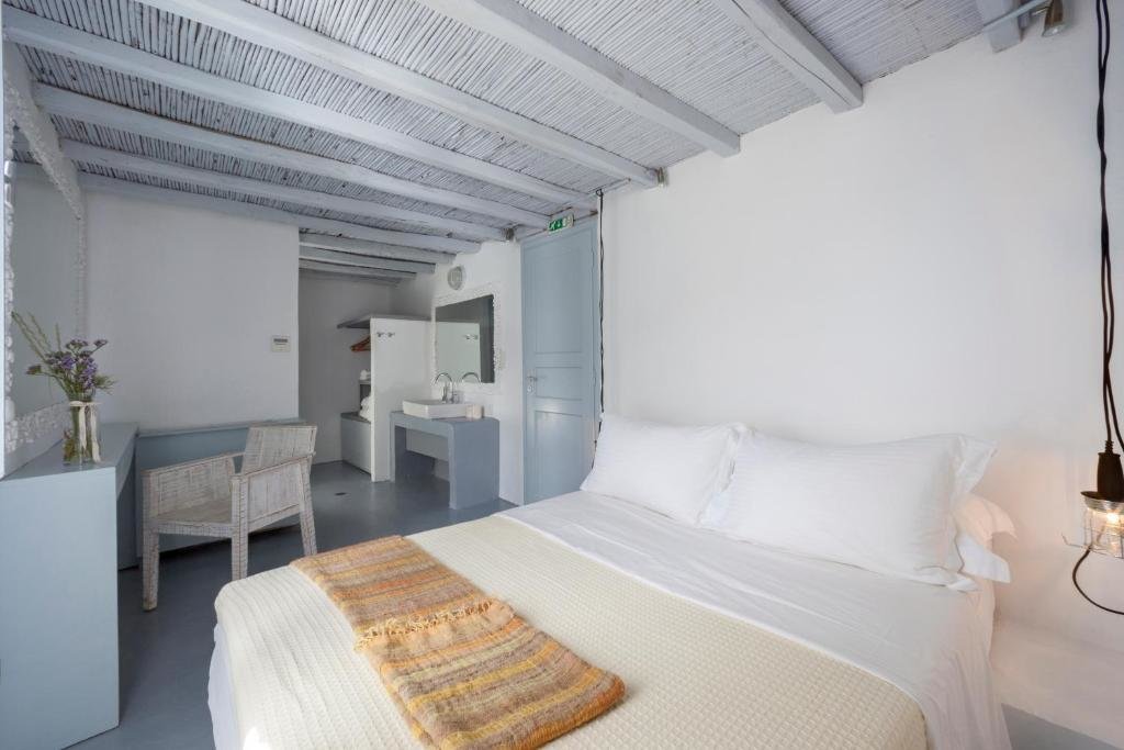 Familie Apartment 2 Schlafzimmer Doppelhaus mit Meerblick Coco-Mat Eco Residences Serifos