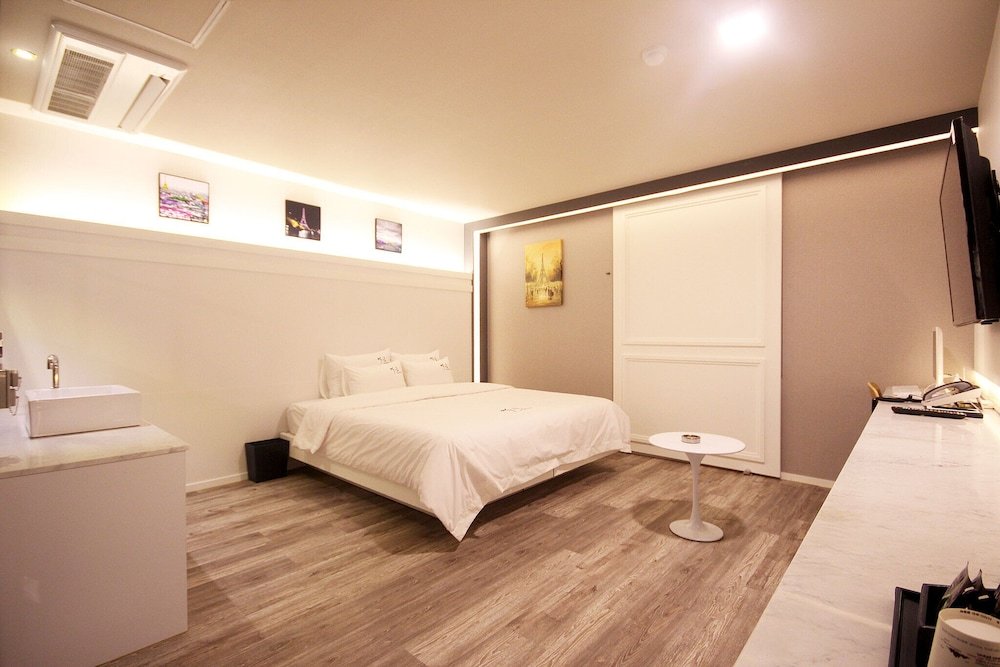 Premium Zimmer Busan Songjeong Hotel Gain