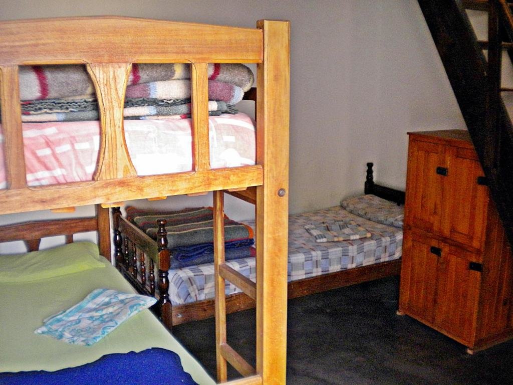 Кровать в общем номере El Sol Hostel de Humahuaca