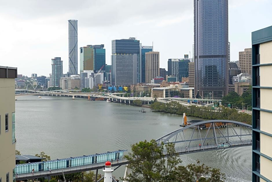 Люкс с видом на реку Courtyard by Marriott Brisbane South Bank