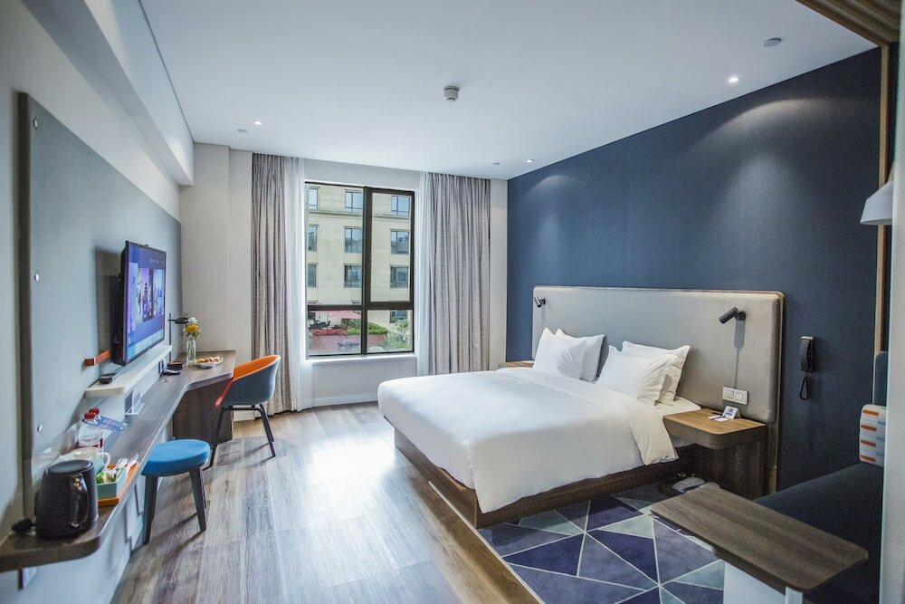 Standard Doppel Zimmer mit Gartenblick Holiday Inn Express Hangzhou Xixi Tourism Zone, an IHG Hotel