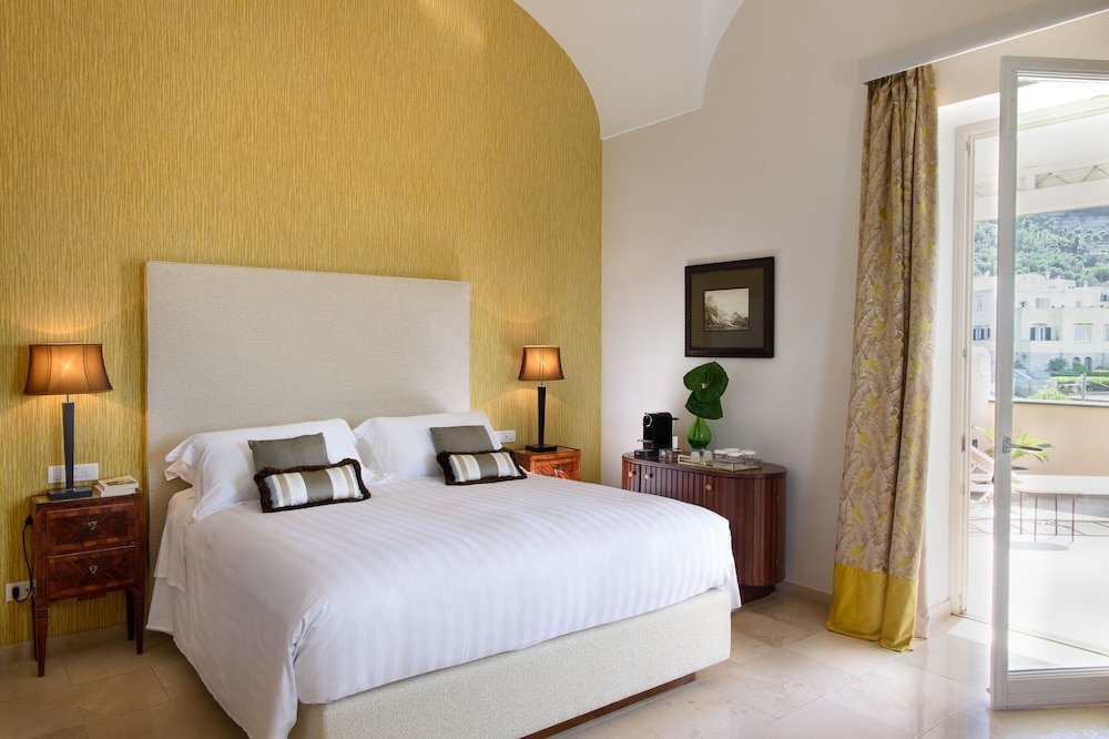 Deluxe room with sea view Villa Marina Capri Hotel & Spa
