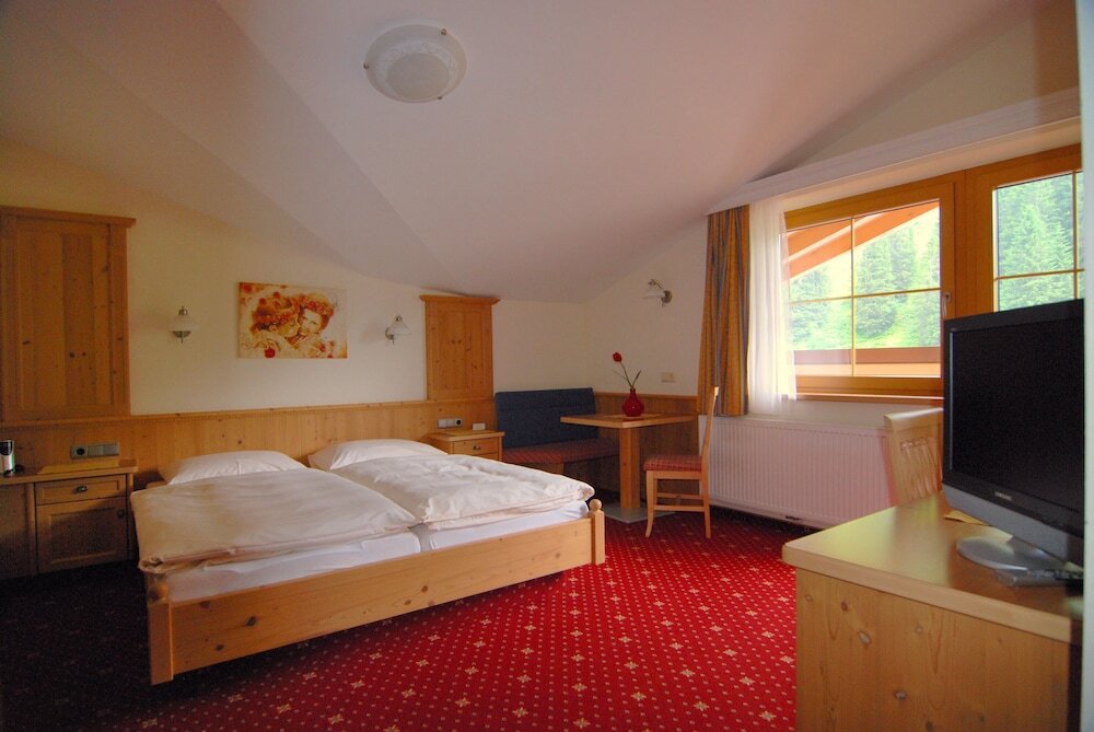 Standard double chambre avec balcon et Vue montagne Hotel Garni Forelle