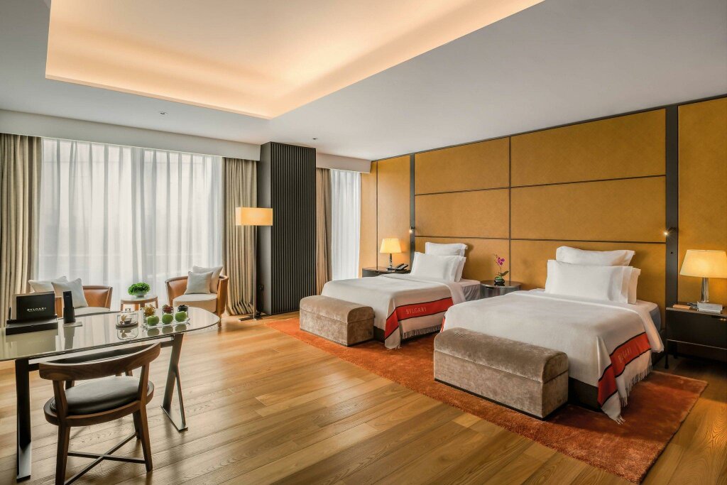 Deluxe double chambre Vue sur la ville Bulgari Hotel Beijing