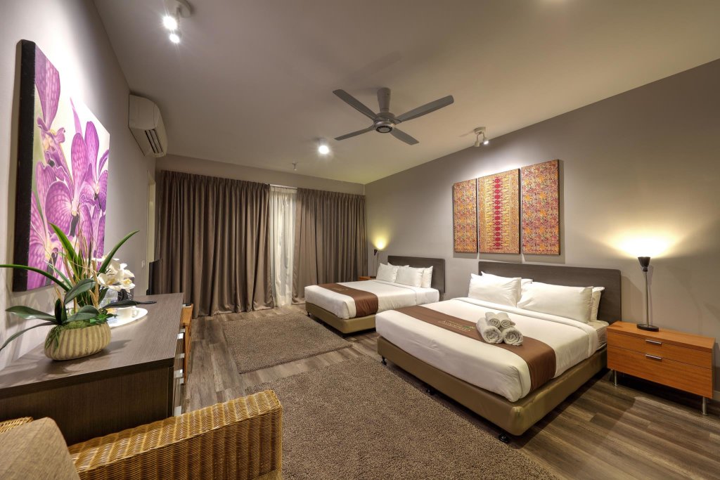 Deluxe famille suite Acappella Suite Hotel, Shah Alam