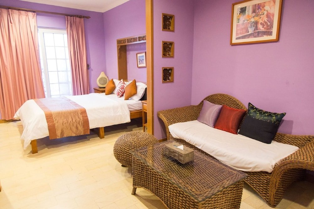 Standard Double room with balcony and with partial ocean view Golden Ocean Azure Hotel