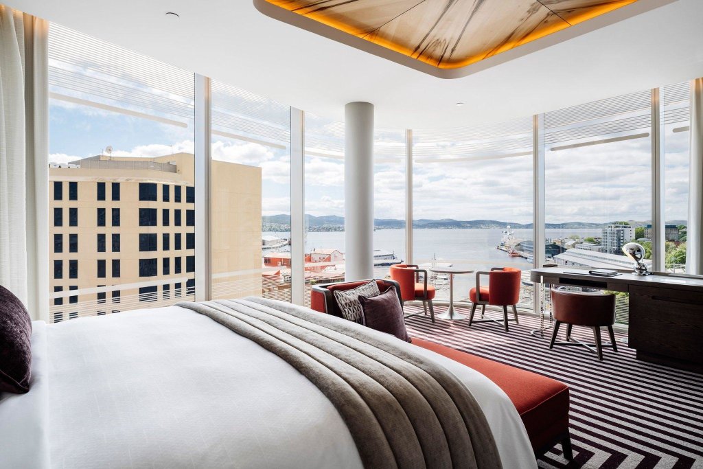 Двухместный номер Standard с панорамным видом The Tasman, a Luxury Collection Hotel, Hobart