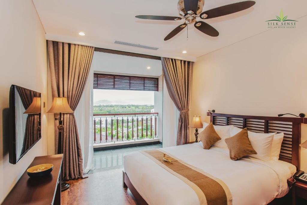 Standard Familie Zimmer 2 Schlafzimmer mit Flussblick Silk Sense Hoi An River Resort - A Sustainable Destination
