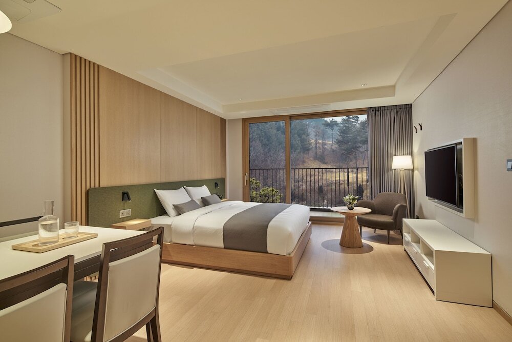Habitación doble De lujo con balcón Lotte Buyeo Resort