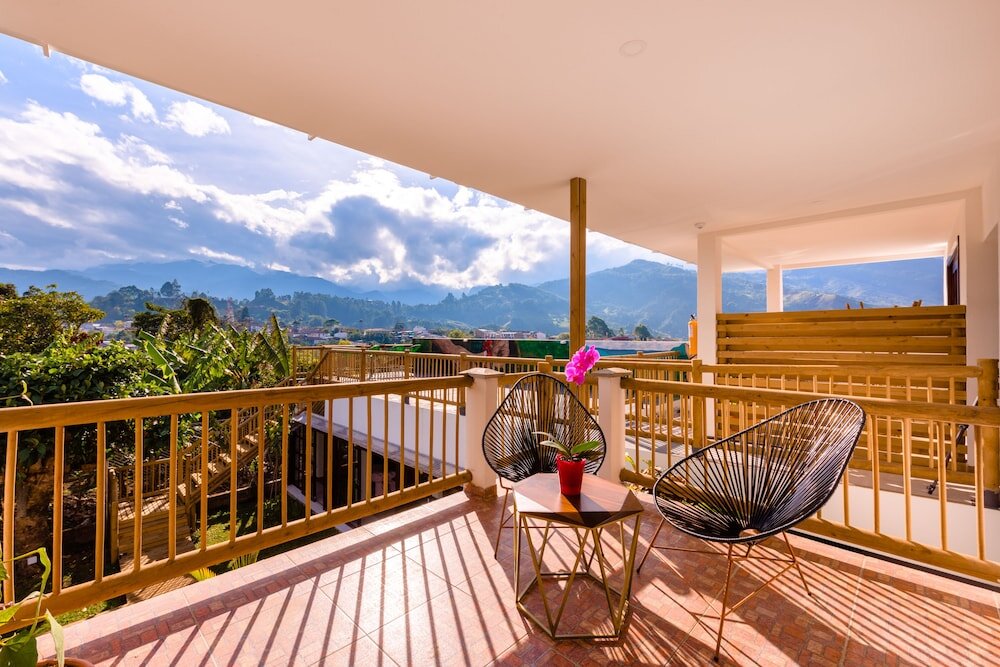 Habitación doble De lujo con vista a la montaña Hotel Terasu Salento