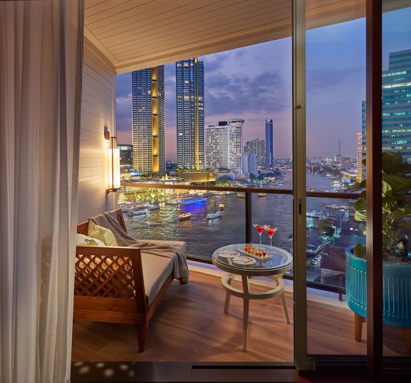 Номер Deluxe с балконом Mandarin Oriental, Bangkok - SHA Extra Plus