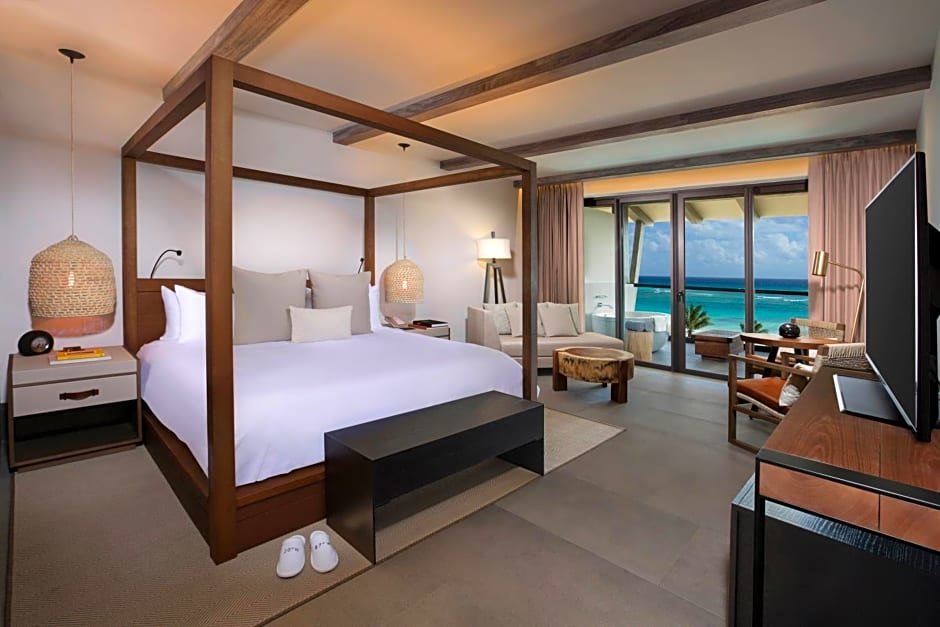 Двухместный номер Alcoba oceanfront Unico Hotel Riviera Maya Adults Only
