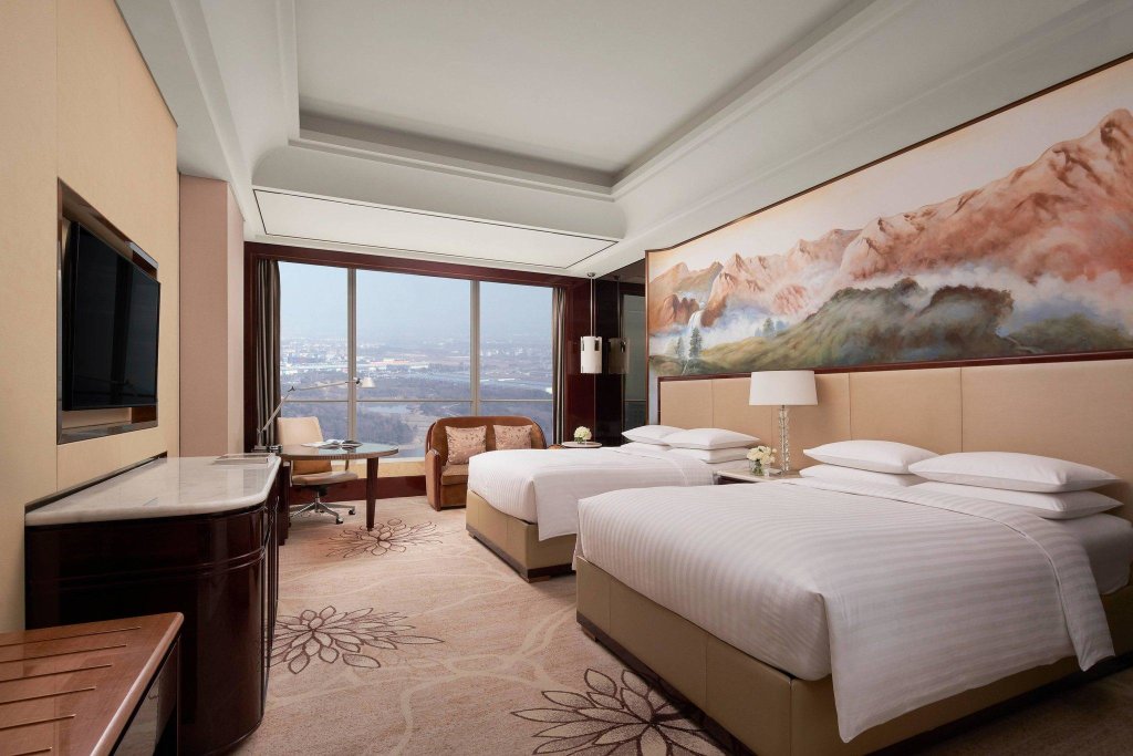Двухместный номер Deluxe с видом на озеро Yiwu Marriott Hotel