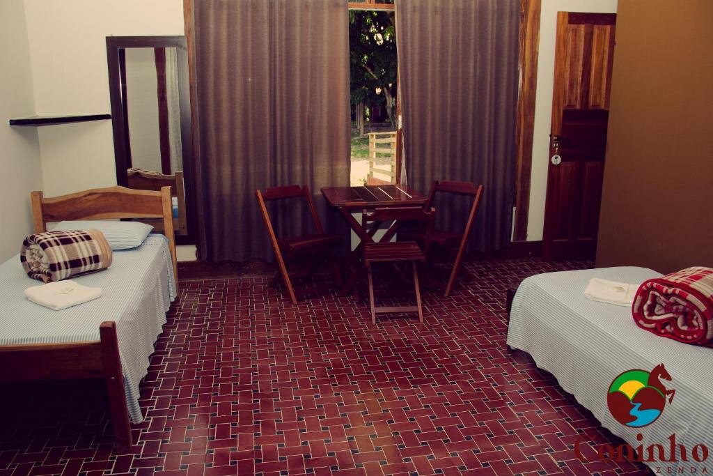 Шале с 2 комнатами с балконом и с красивым видом из окна Hotel Fazenda Coninho