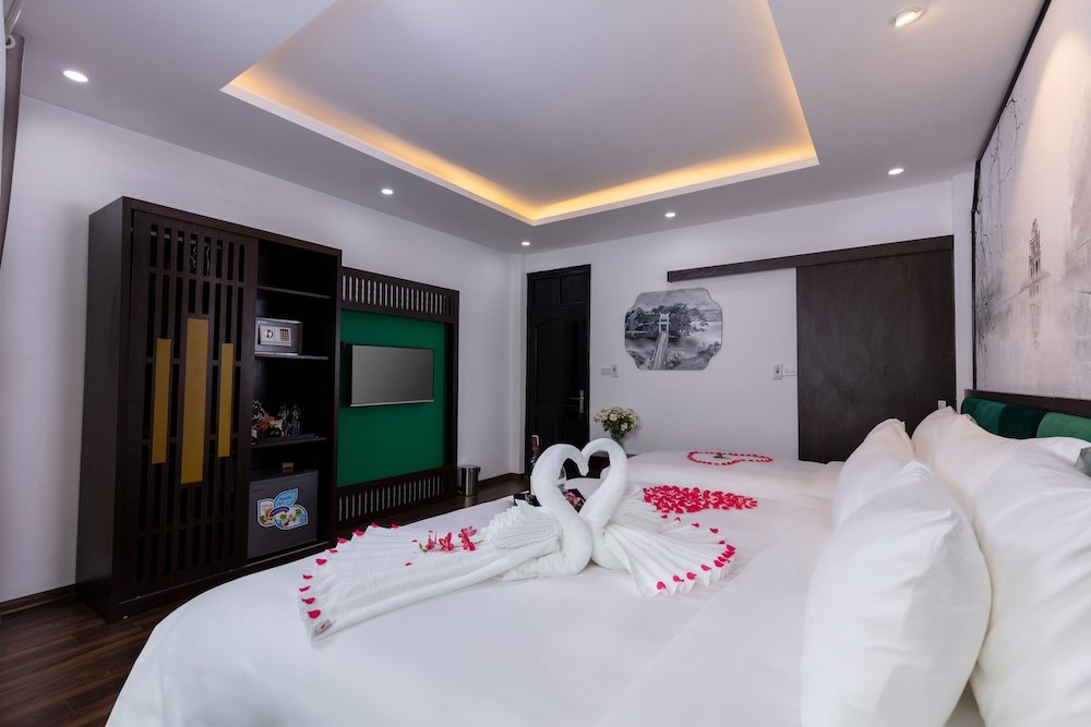 Camera doppia Standard con balcone Hanoi Center Silk Lullaby Hotel and Travel