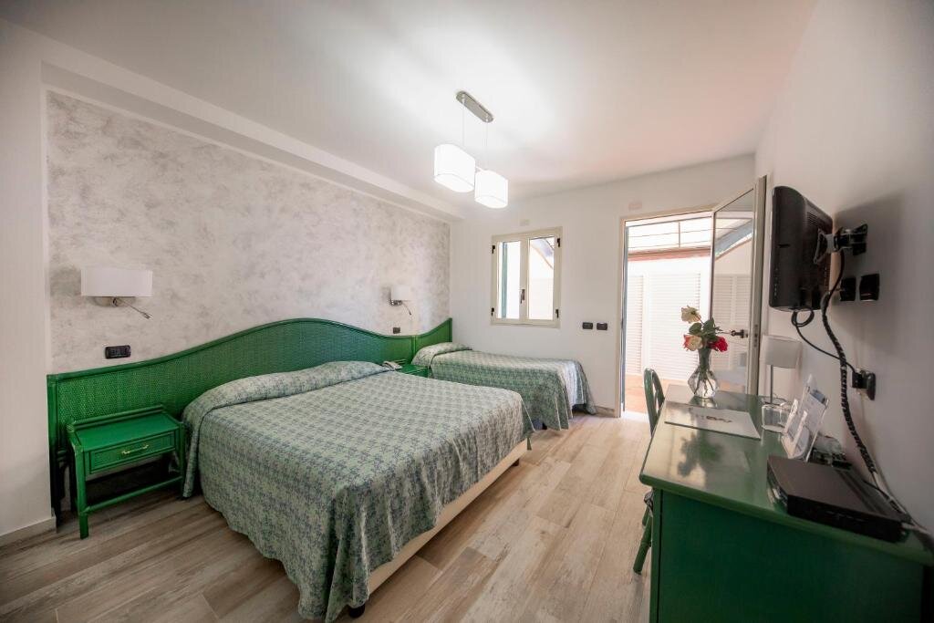 Confort chambre Hotel Baia Del Capitano