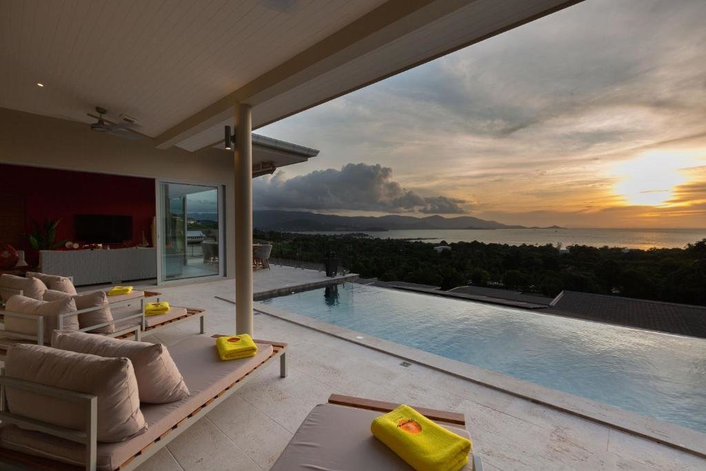 Villa Premium 5 habitaciones con vista al atardecer Samui Sunsets Luxury Villas