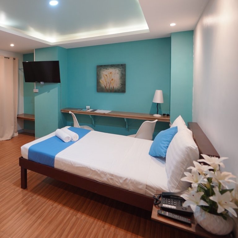 Deluxe double chambre Vue sur la ville Arzo Hotel Makati Premier