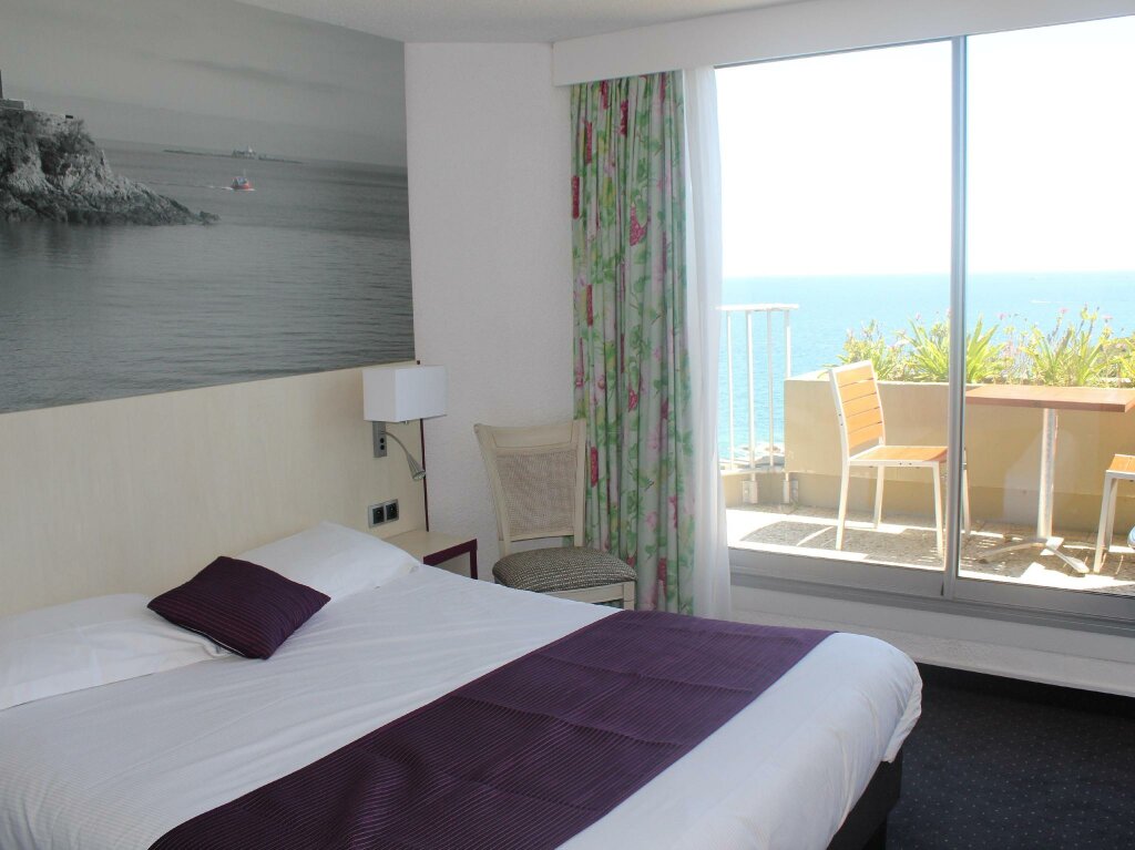 Двухместный номер Superior с видом на море Hotel Ker Moor Saint-Quay Portrieux