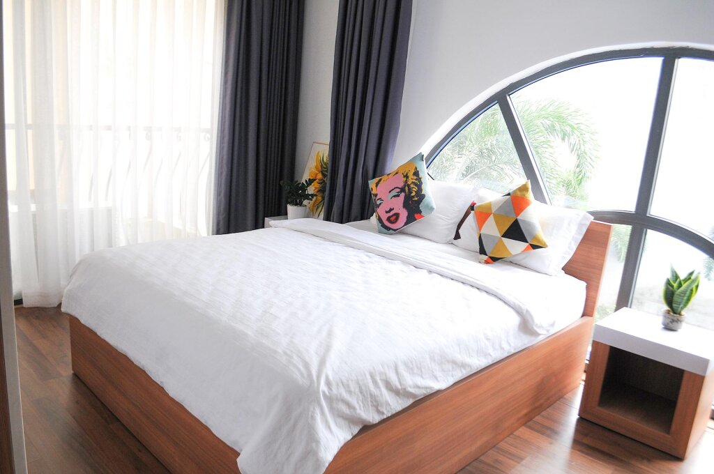Люкс с 2 комнатами с красивым видом из окна SAIGON GARDEN HILL Resort & Apartment
