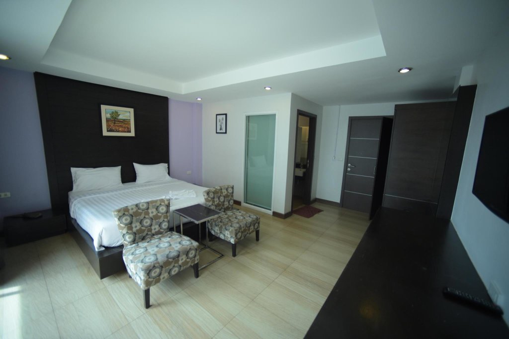 Deluxe double chambre avec balcon Villa Navin Beach Residence