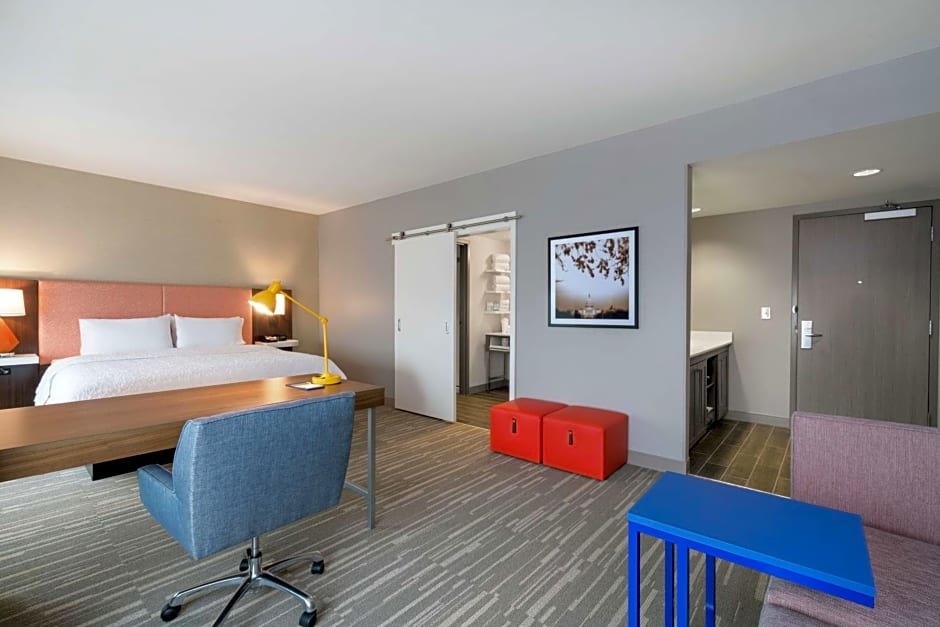 Двухместный люкс Hampton Inn & Suites Glenarden/Washington DC