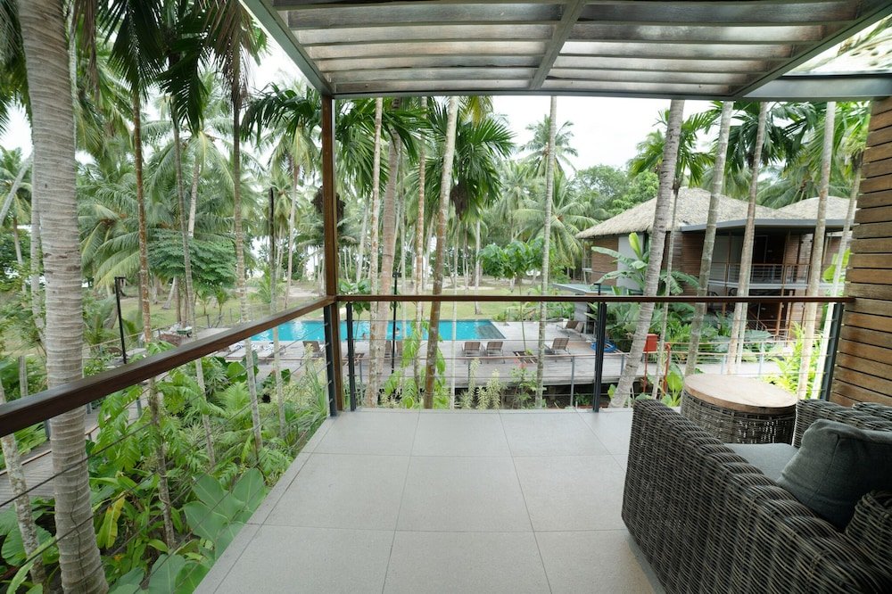 Standard Zimmer mit Balkon und mit Meerblick Tilar Siro Andamans - CGH Earth