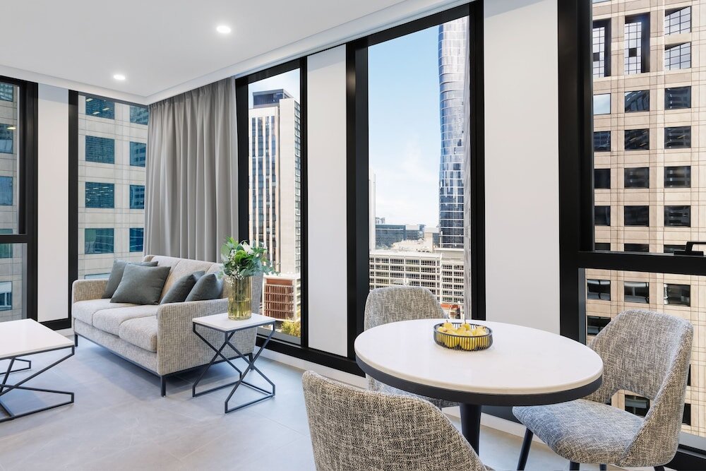 Люкс c 1 комнатой Meriton Suites King Street Melbourne