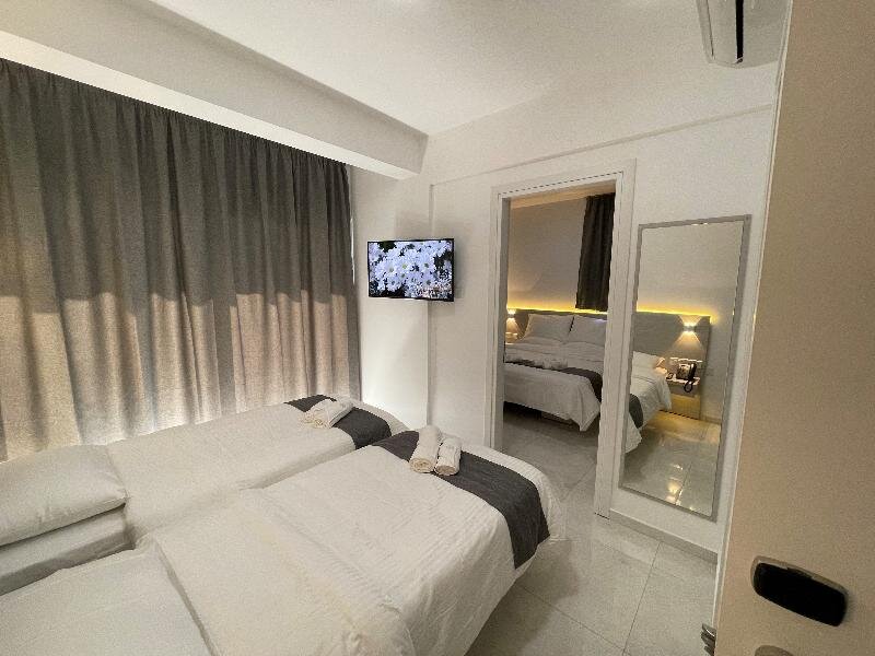 Suite 2 Schlafzimmer mit Balkon La Veranda Hotel